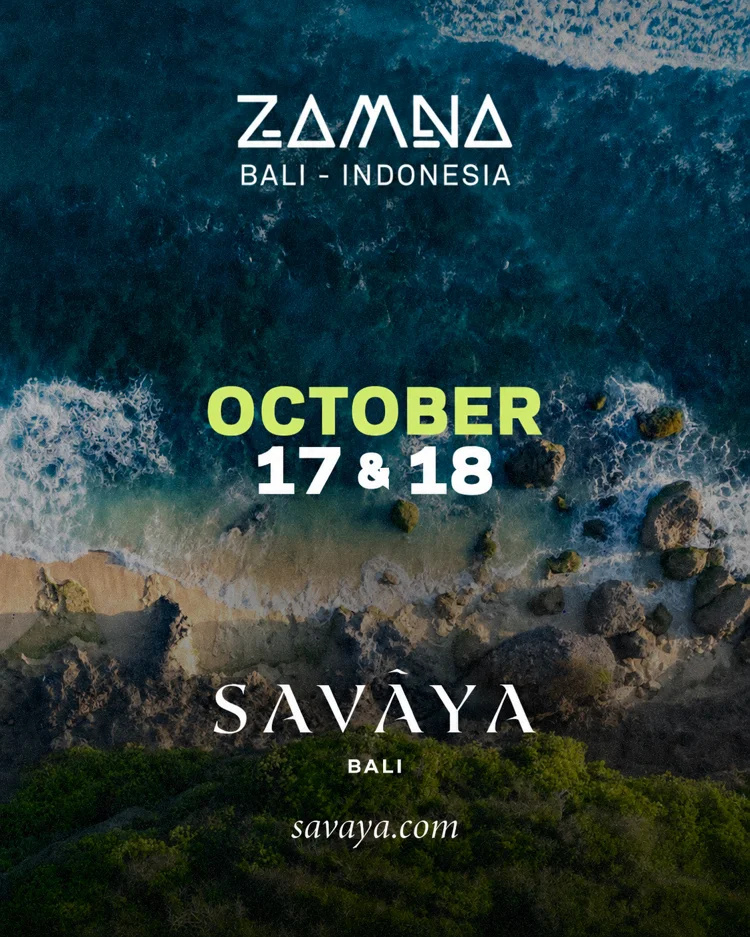 Cartel de Zamna Bali Day 2