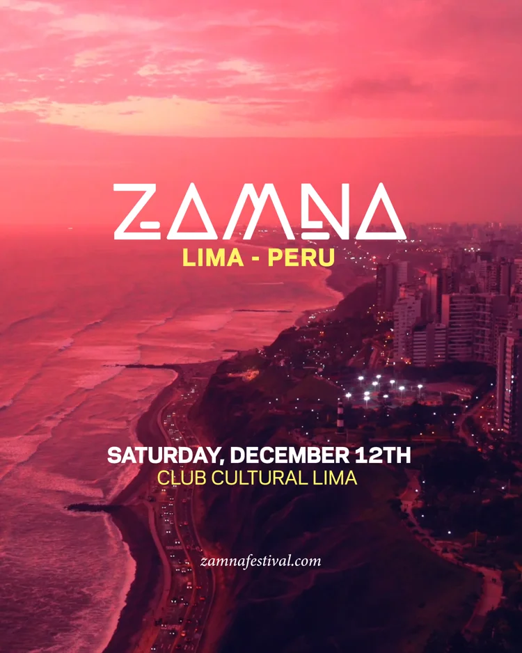 Cartel de Zamna Lima Peru